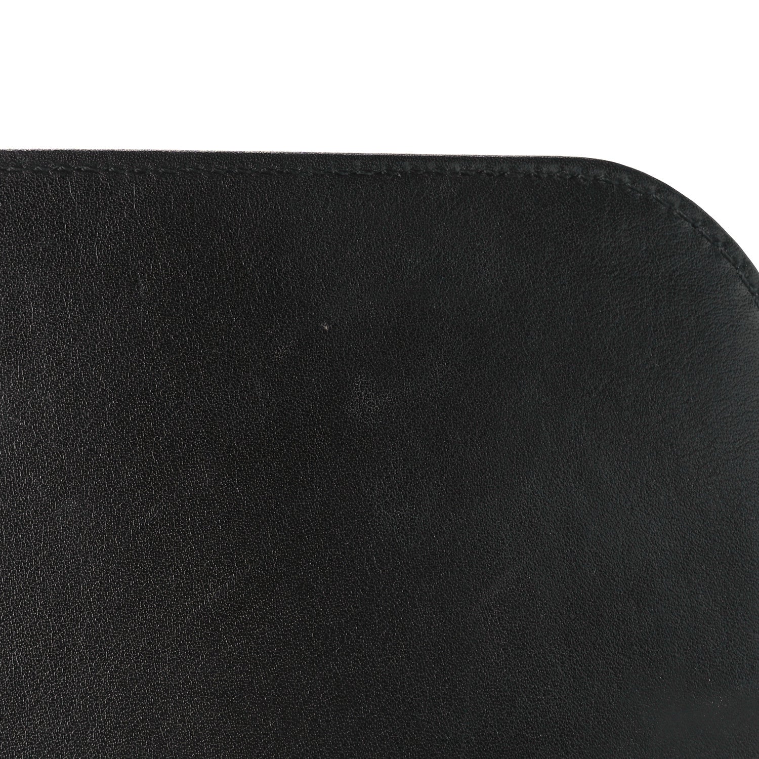 Chanel Calfskin Stitched Medium Covered CC Flap Bag Black 13 of 15