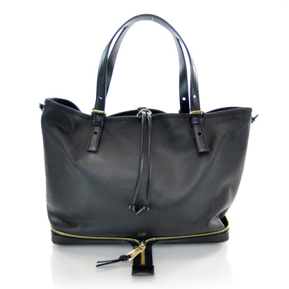Chloe Leather Ellen Tote Black 1 of 9