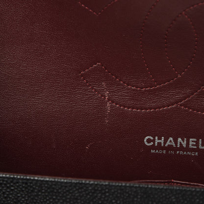 Chanel Caviar Quilted Jumbo Double Flap Black 12 of 16