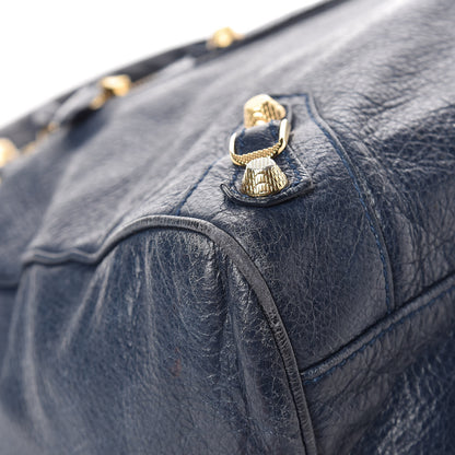 Balenciaga Agneau Giant 12 Gold Hardware Velo Bleu Obscur 9 of 17