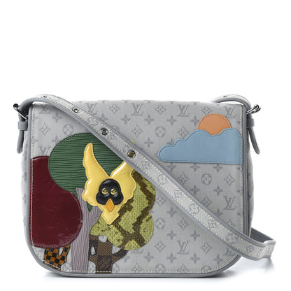 Louis Vuitton Mini Monogram Patchwork Conte De Fees Musette Grey 1 of 10