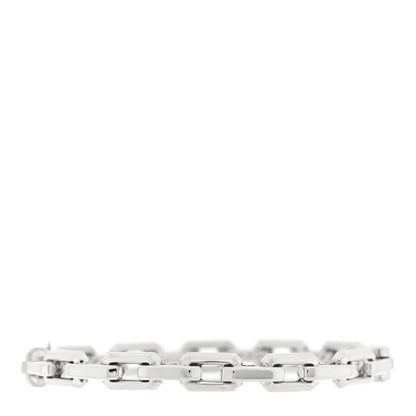 David Yurman Sterling Silver Diamond 7mm Stax Link Bangle Bracelet 2 of 3