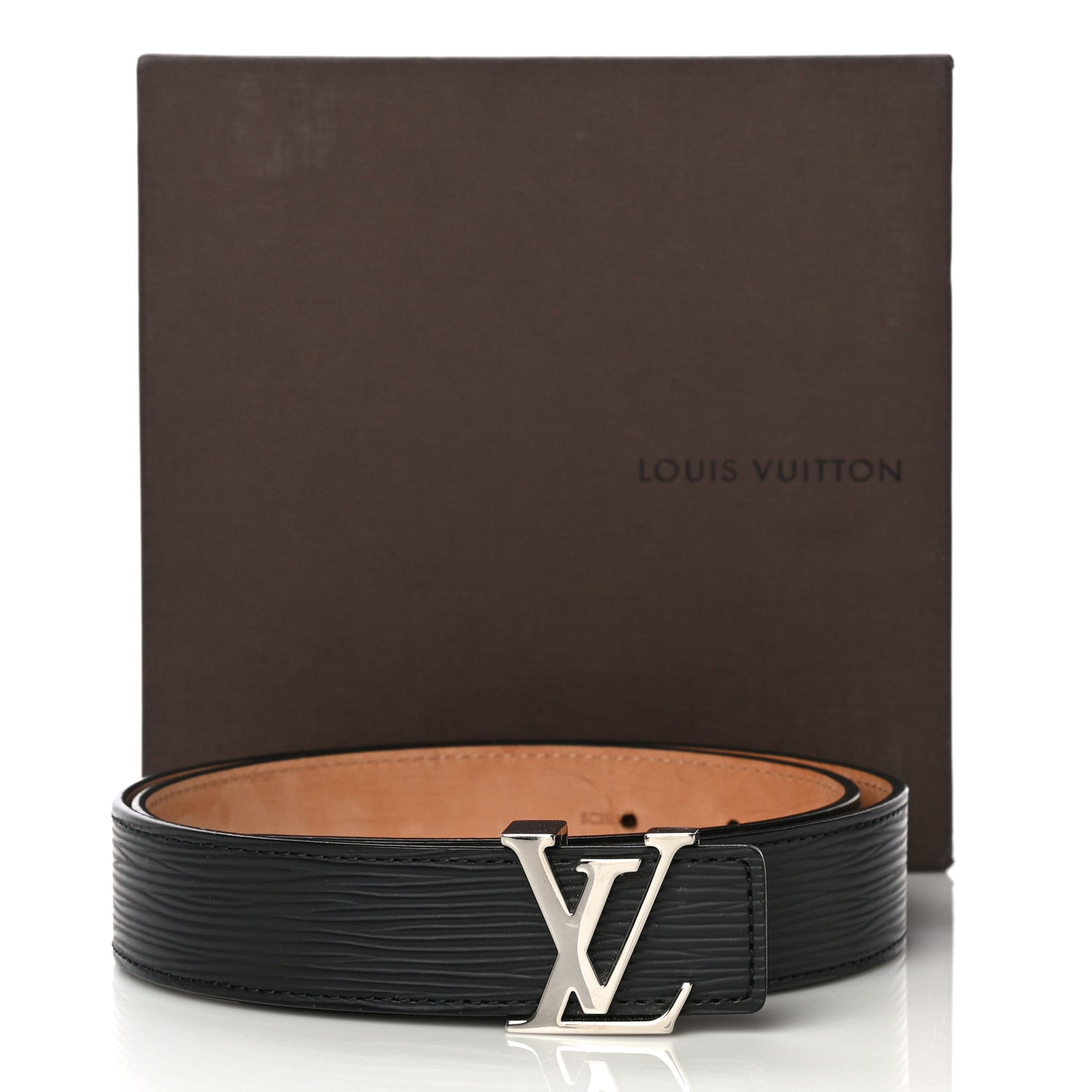 Louis Vuitton Epi 30mm LV Initiales Belt 80 32 Black 10 of 10