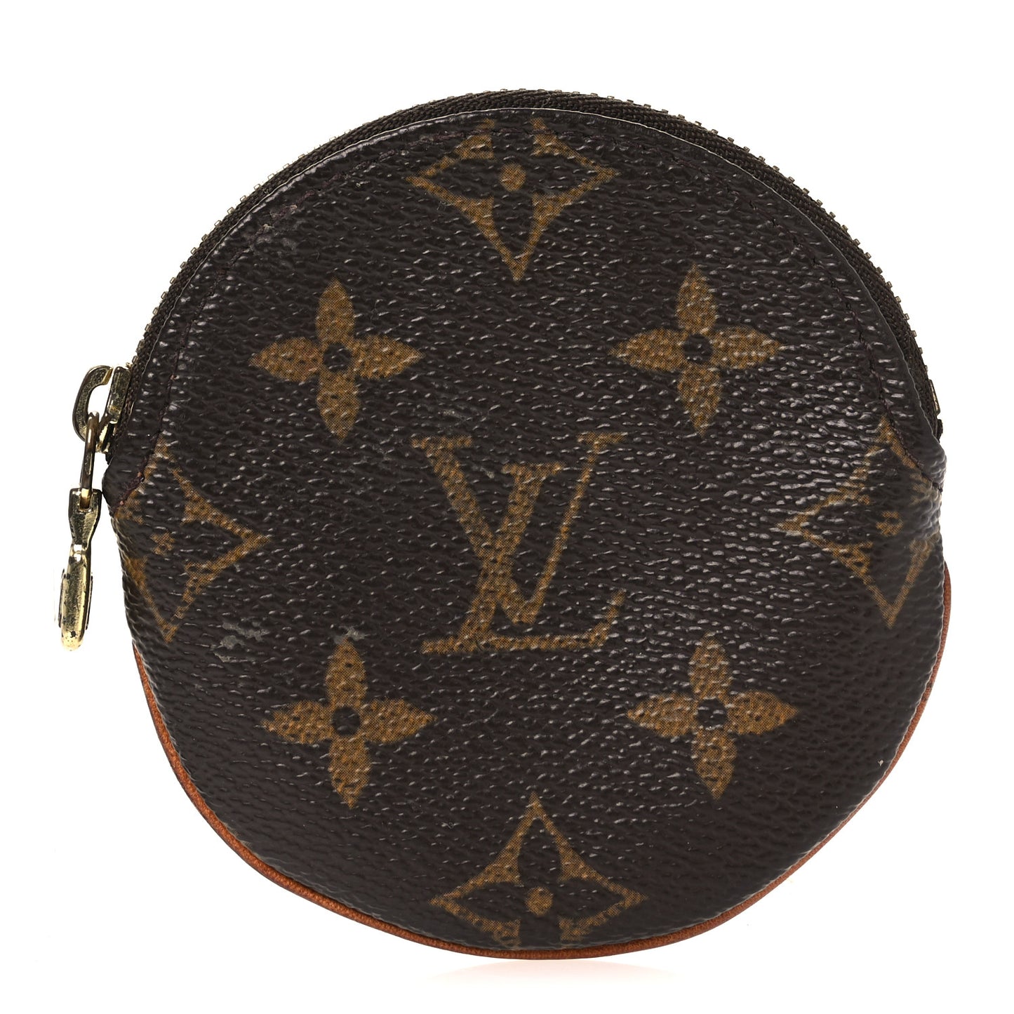 Monogram Round Coin Purse