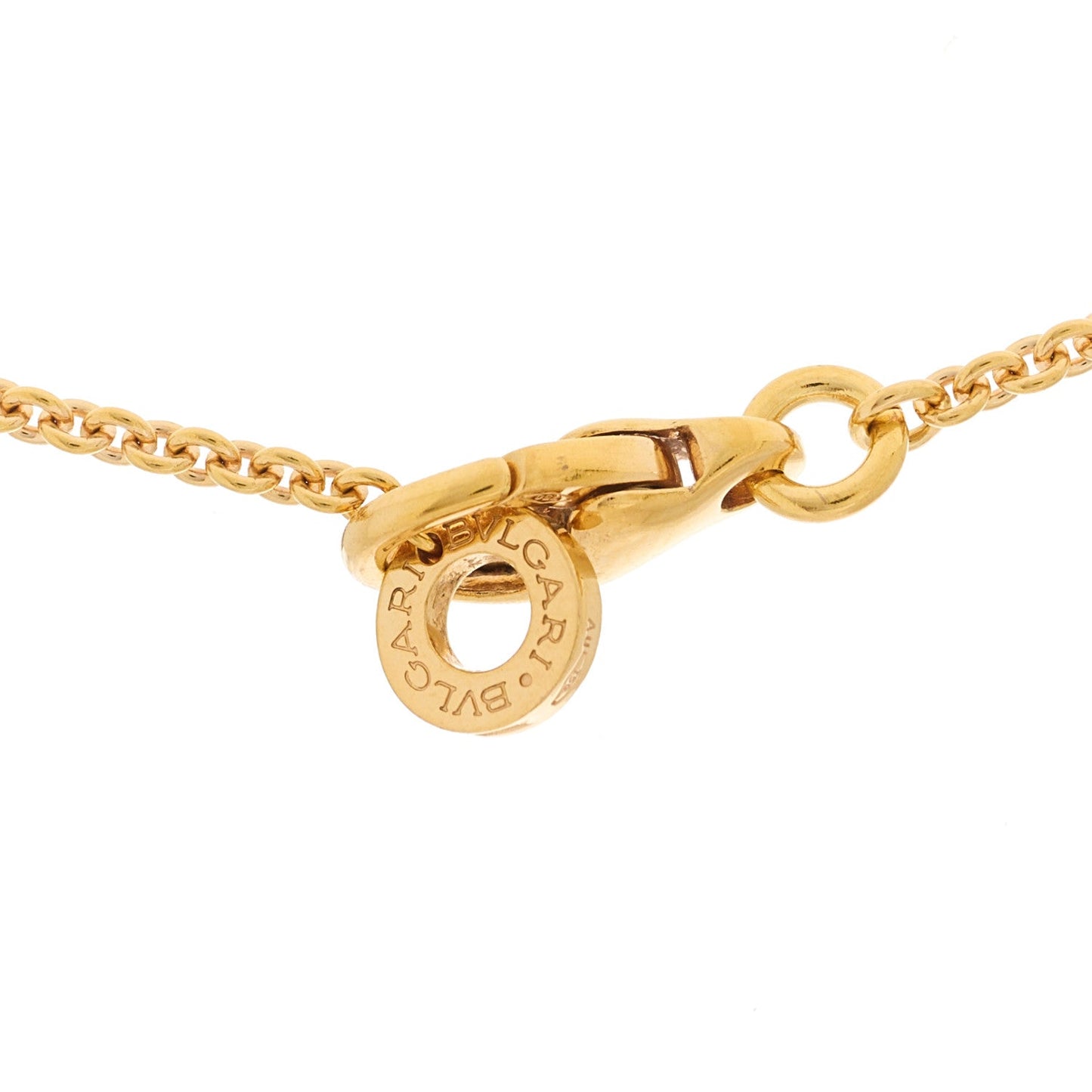 18K Rose Gold Black Ceramic B.Zero1 Pendant Necklace