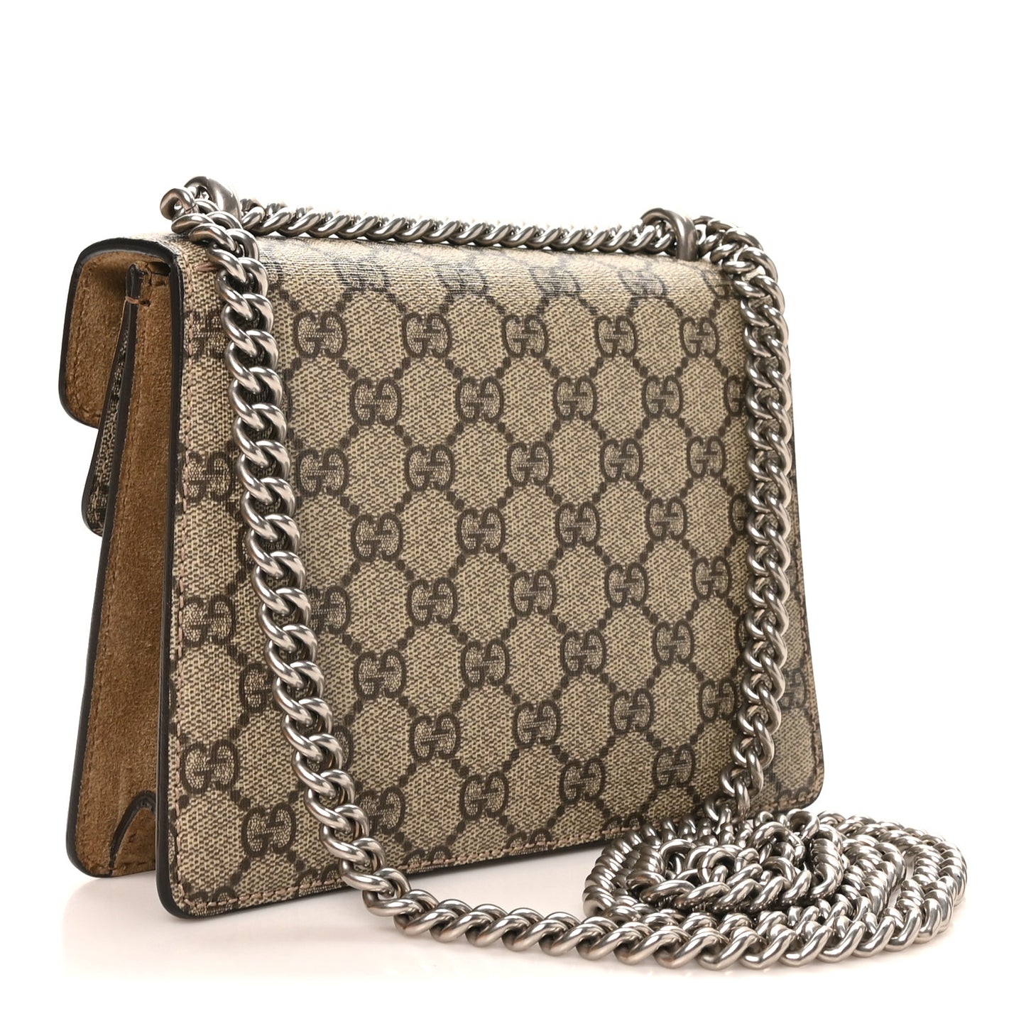 GG Supreme Monogram Mini Dionysus Shoulder Bag Taupe