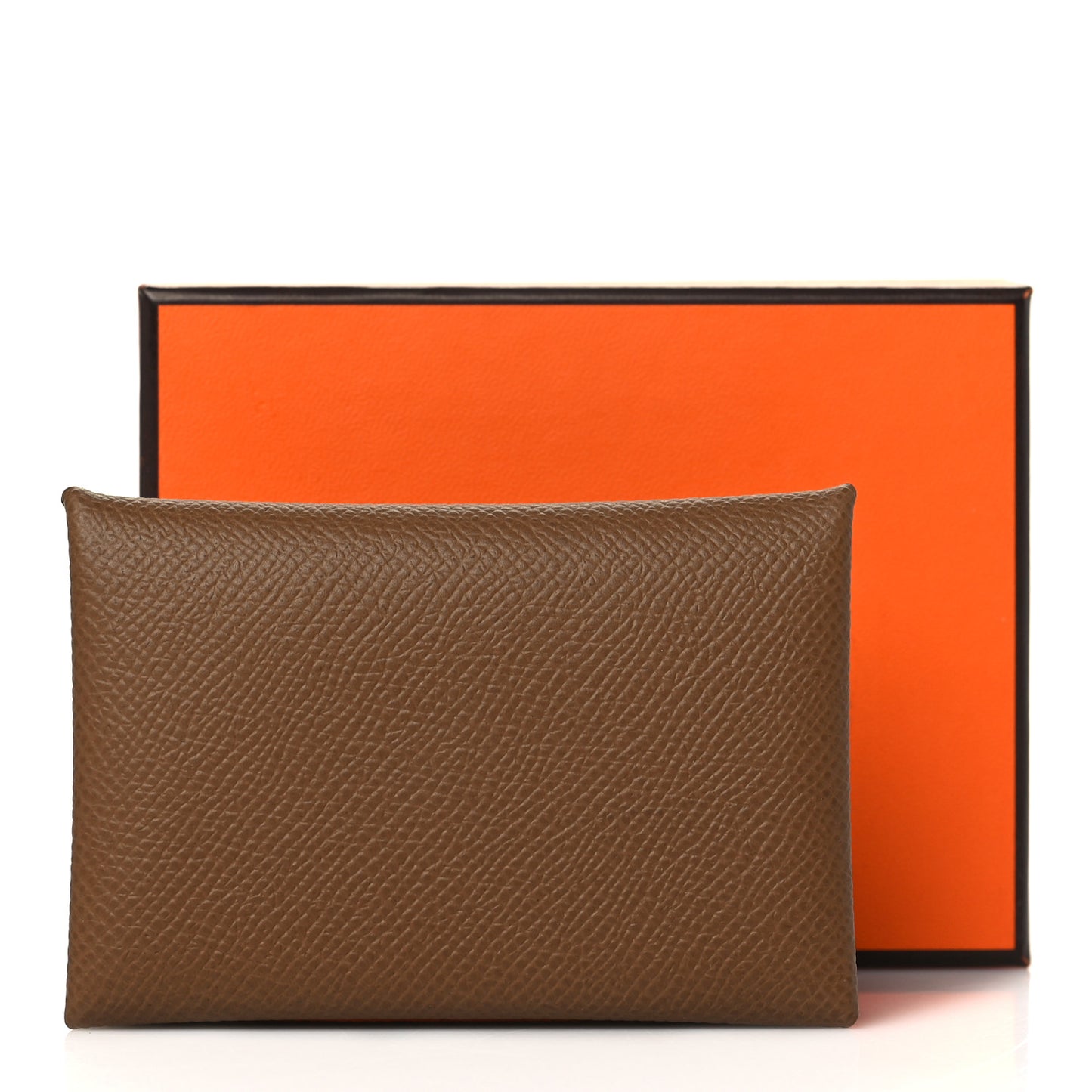 Epsom Verso Calvi Duo Card Case Alezan Biscuit