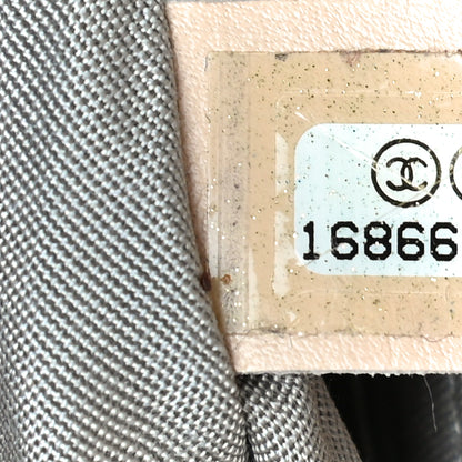 Chanel Caviar Half Moon Wallet On Chain WOC Beige 9 of 15