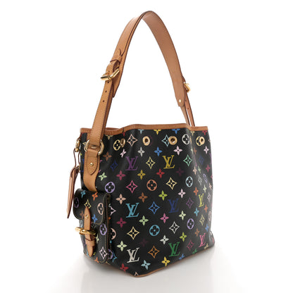 Louis Vuitton Monogram Multicolor Petit Noe Black 3 of 12