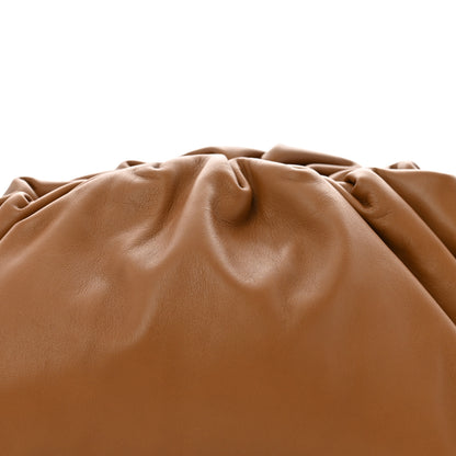 Bottega Veneta Smooth Butter Calf The Pouch Oversized Clutch Teak 8 of 11