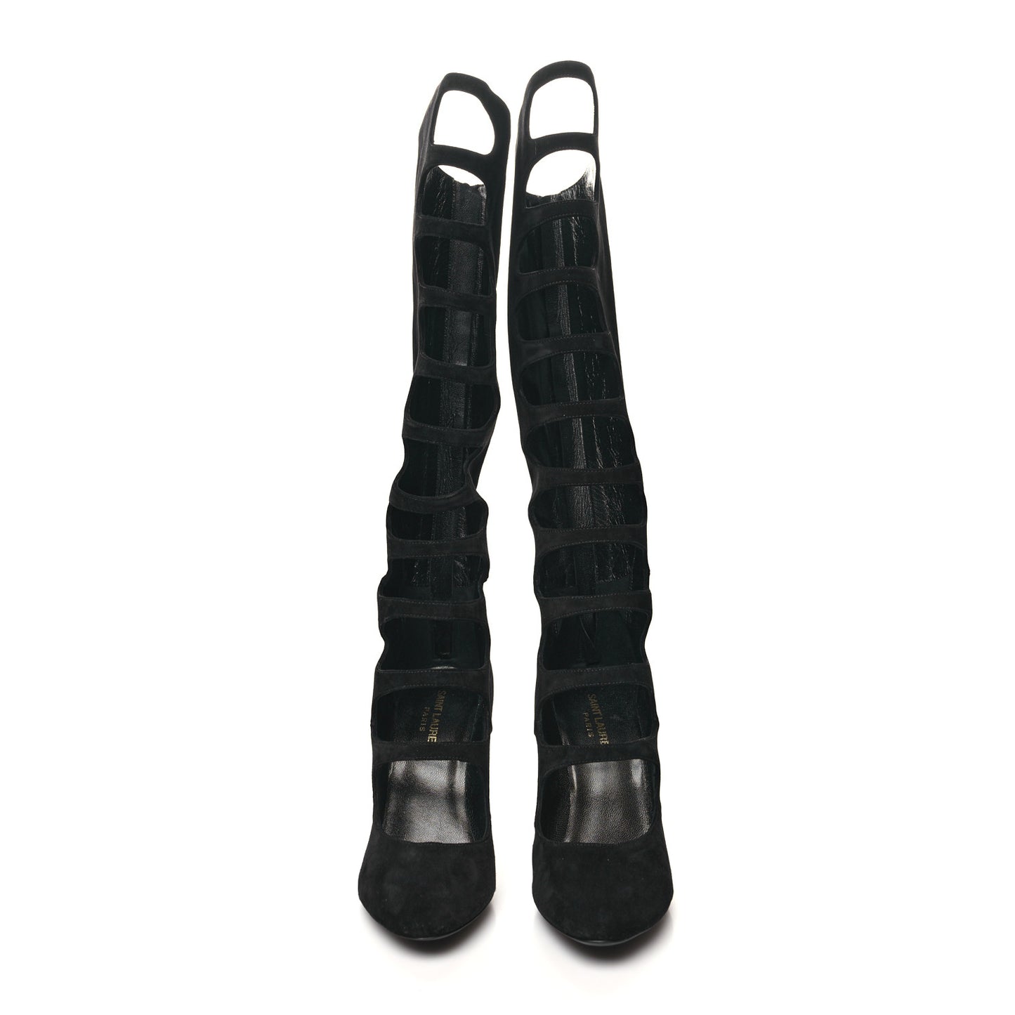 Suede Cut Out Joplin Over The Knee Boots 36.5 Black