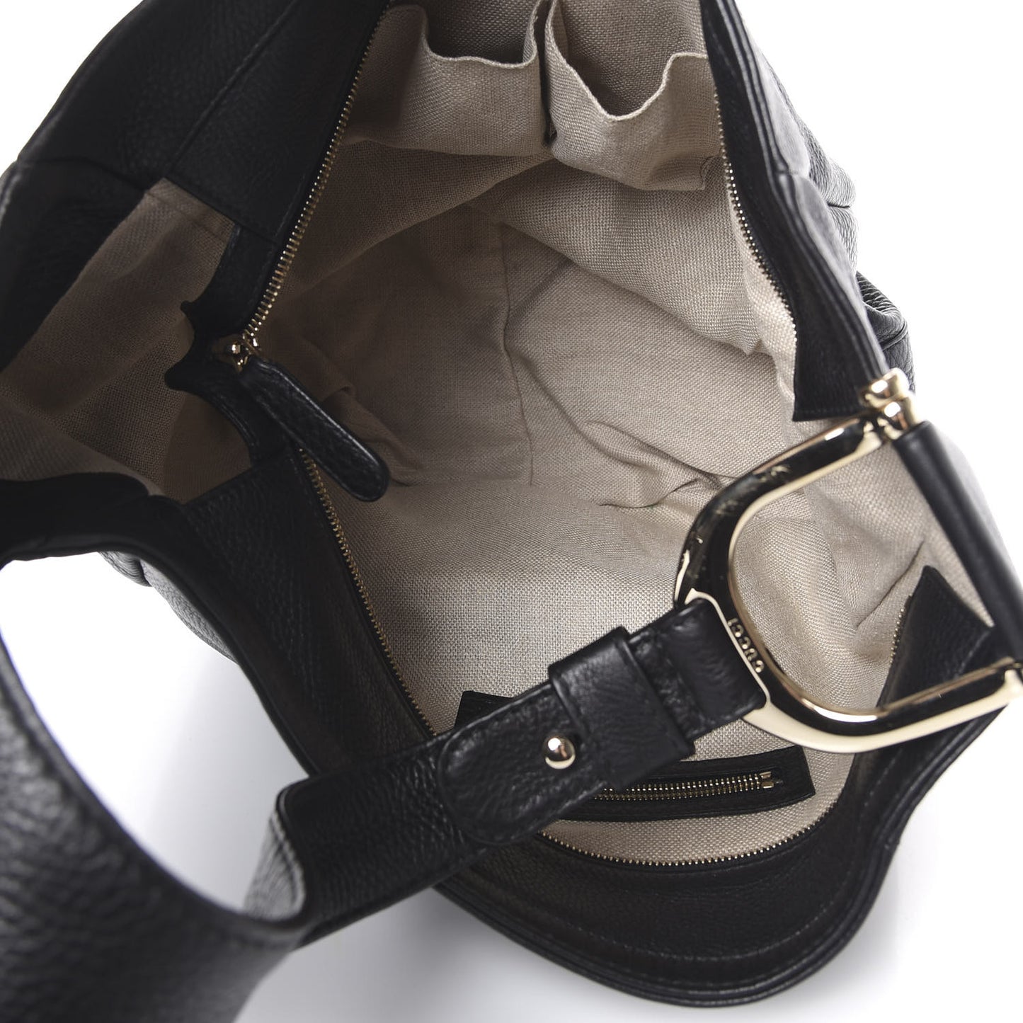 Calfskin Medium Greenwich Shoulder Bag Black