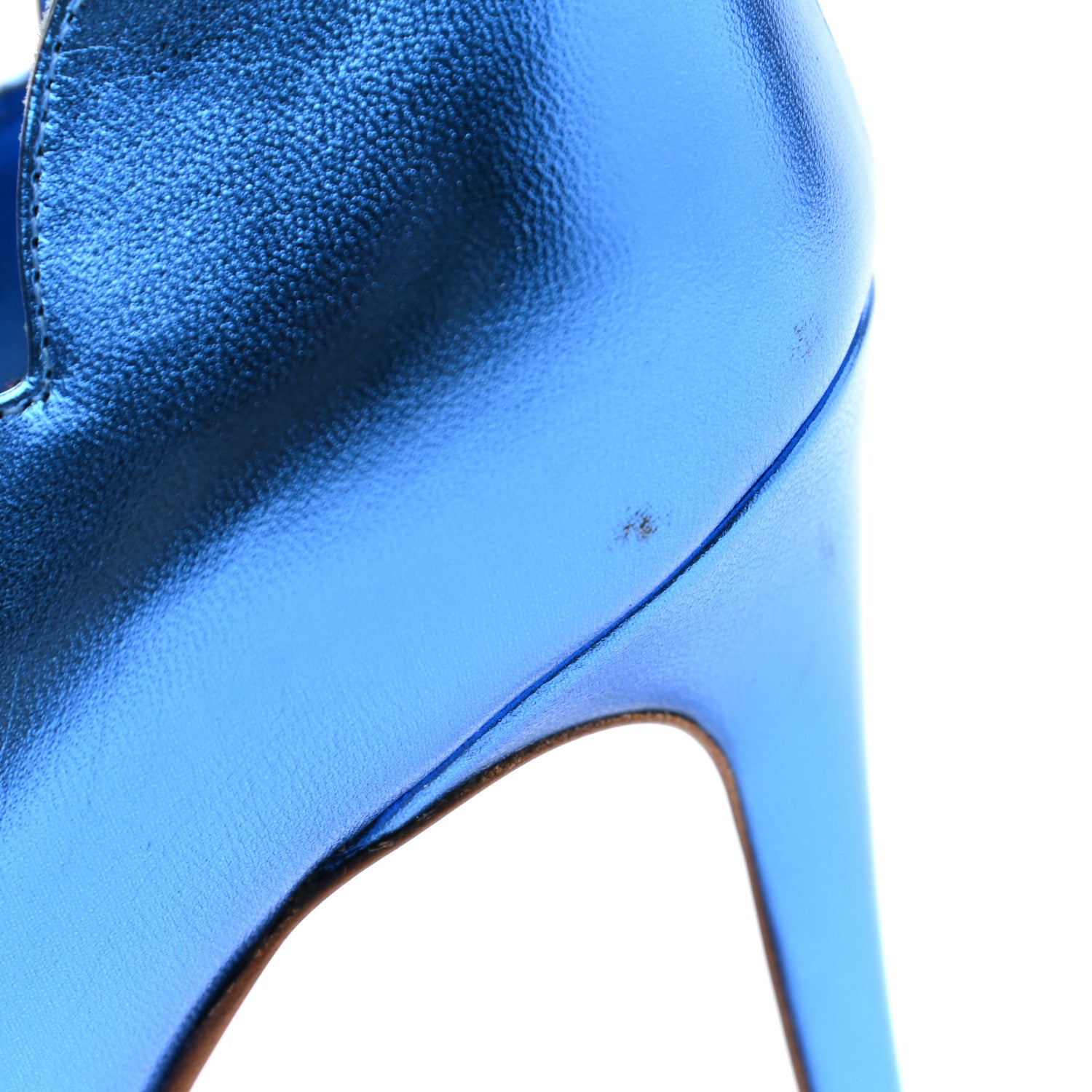 Christian Louboutin Kid Laminato Hot Chick 100 Pumps 36 Lin Alize 7 of 11