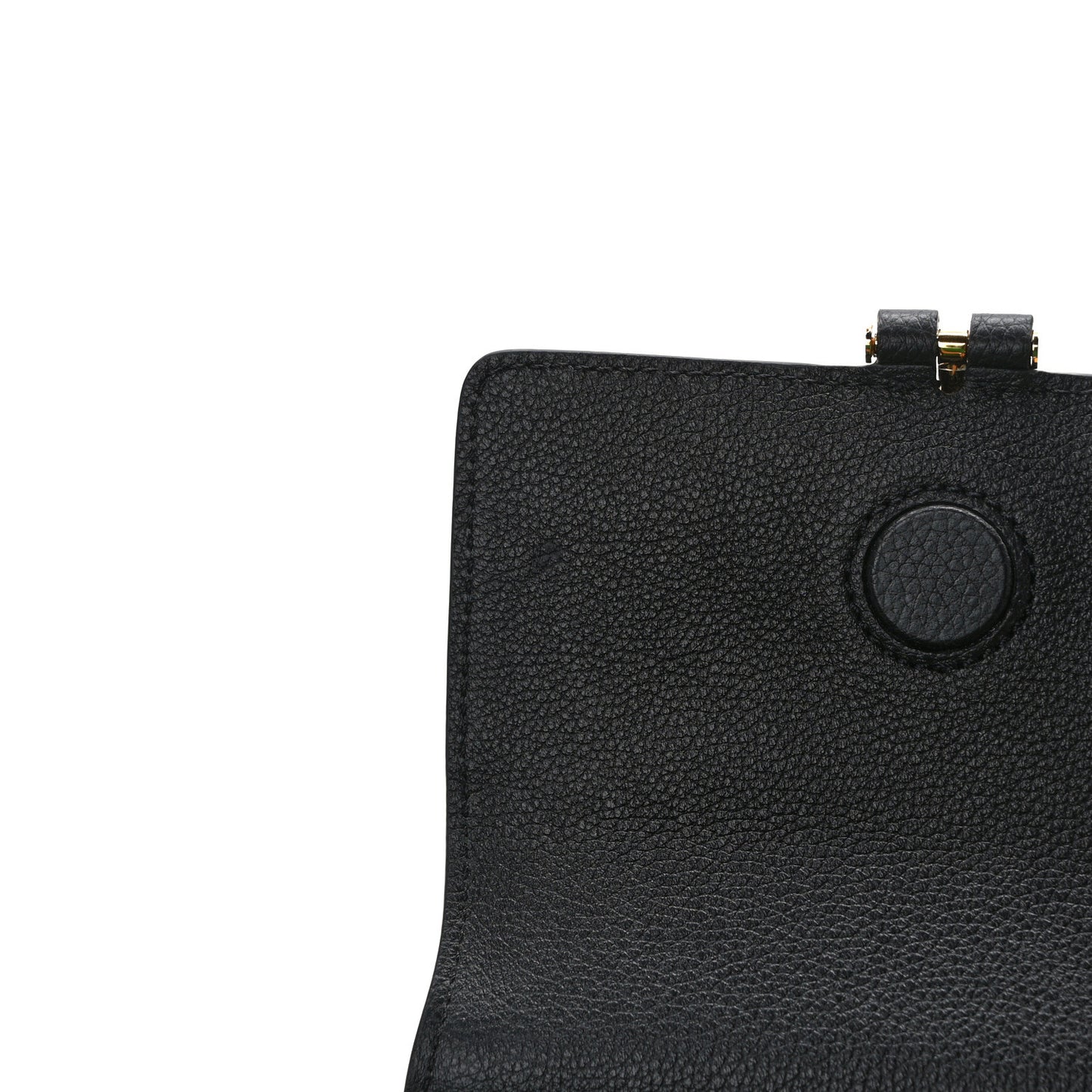 Grained Calfskin Mini T Clasp Tara Crossbody Bag