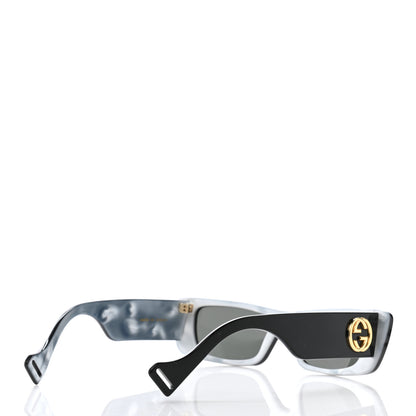 Gucci Acetate Rectangular Sunglasses GG0516S Black 4 of 9