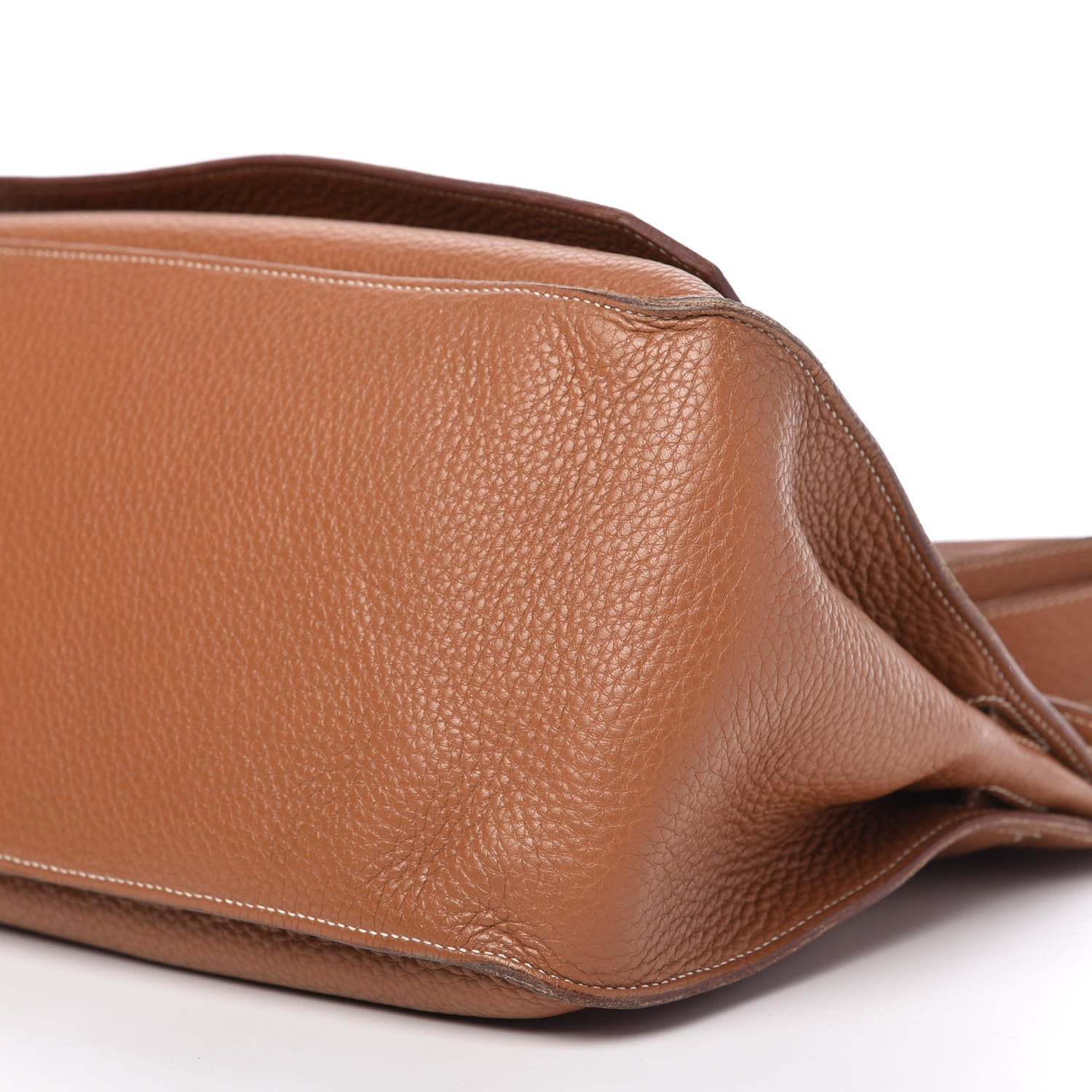 Hermes Taurillon Clemence Jypsiere 34 Gold 7 of 15