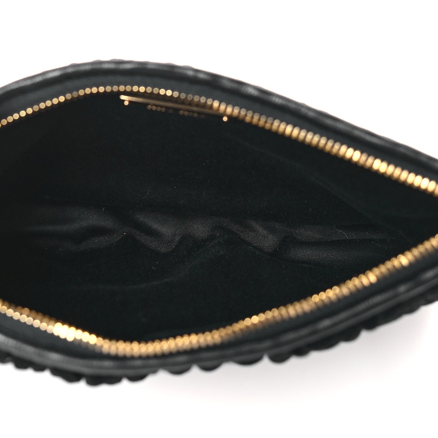 Miu Miu Velvet Matelasse Wristlet Black 5 of 9