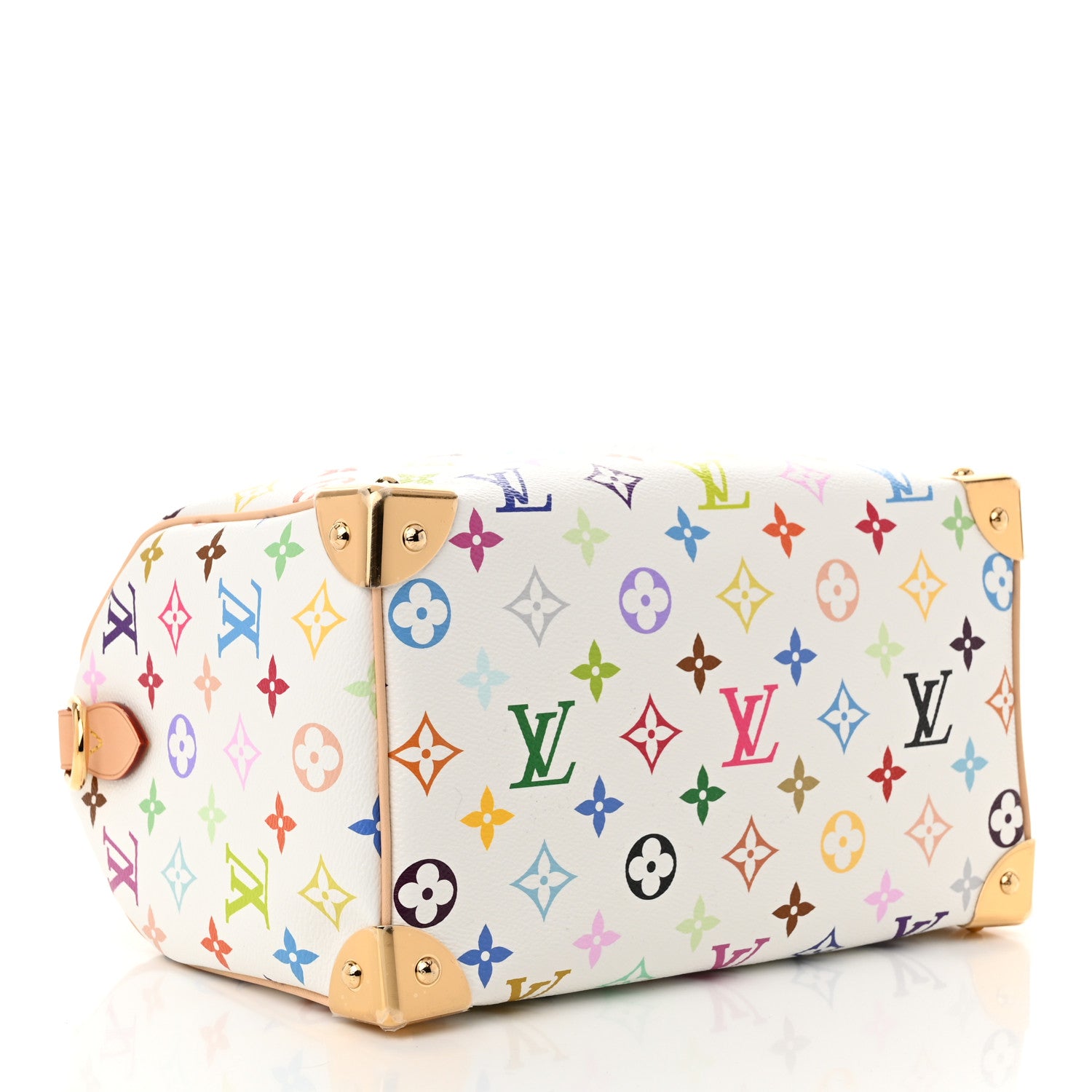 Louis Vuitton LV X TM Monogram Multicolor Speedy Bandouliere 25 White 4 of 9
