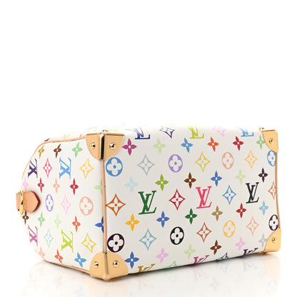 Louis Vuitton LV X TM Monogram Multicolor Speedy Bandouliere 25 White 4 of 9