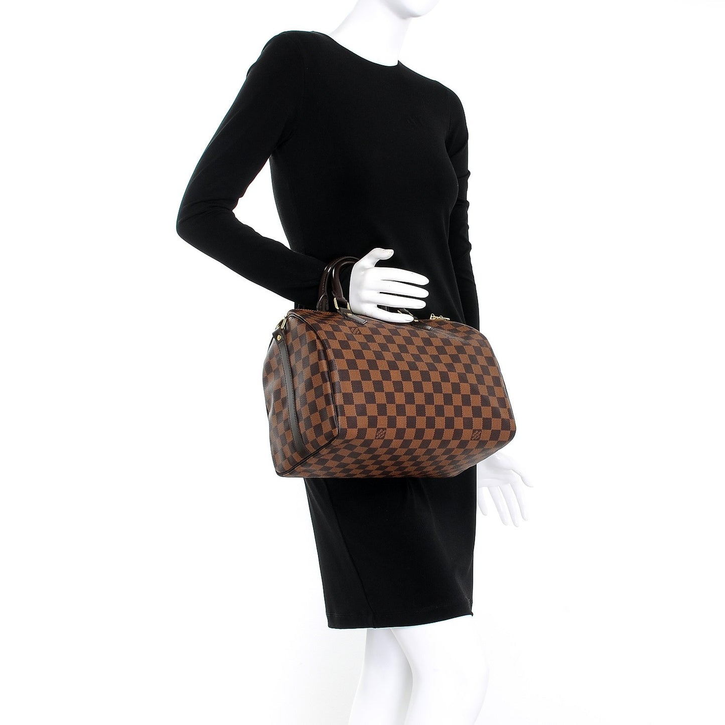 Damier Ebene Speedy Bandouliere 30