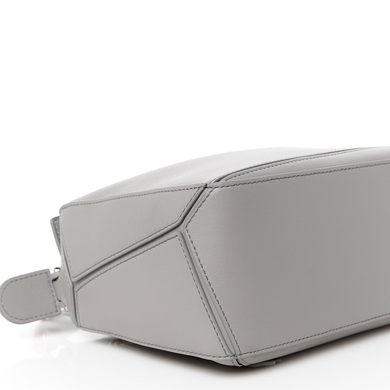 Loewe Calfskin Small Puzzle Bag Pearl Grey 9 of 10