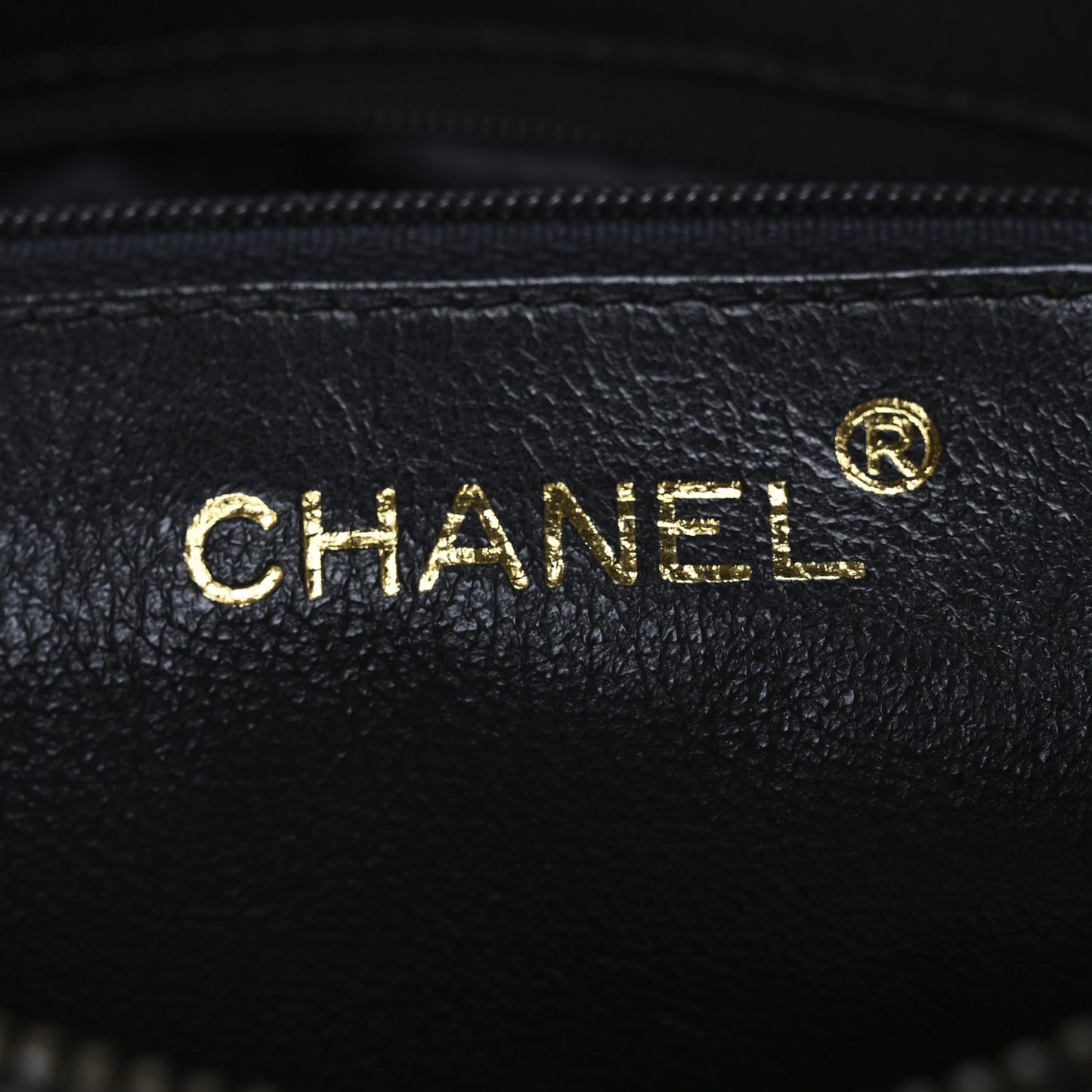 Lambskin Quilted CC Tassel Camera Case Black