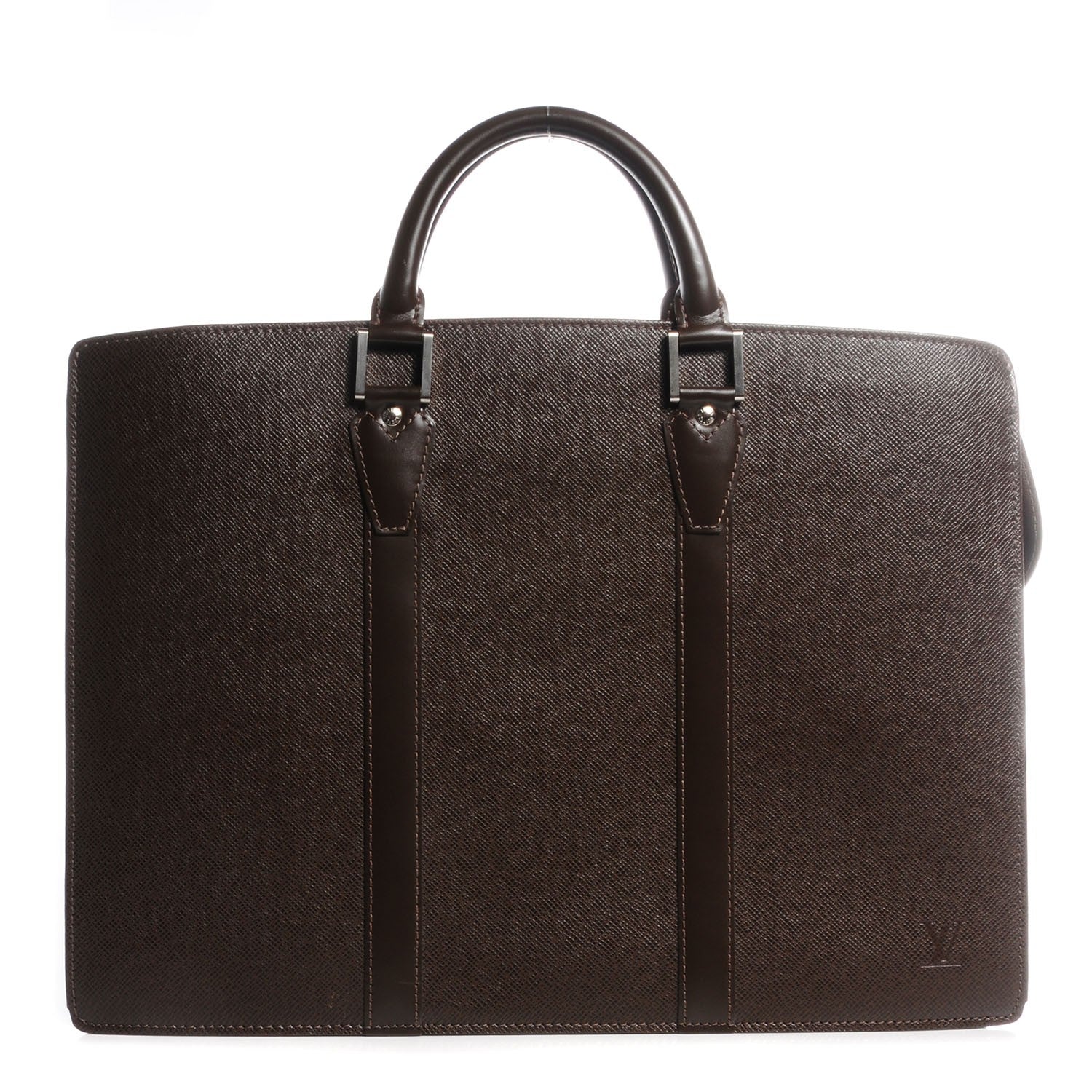 Louis Vuitton Taiga Lozan Briefcase Grizzli 1 of 8