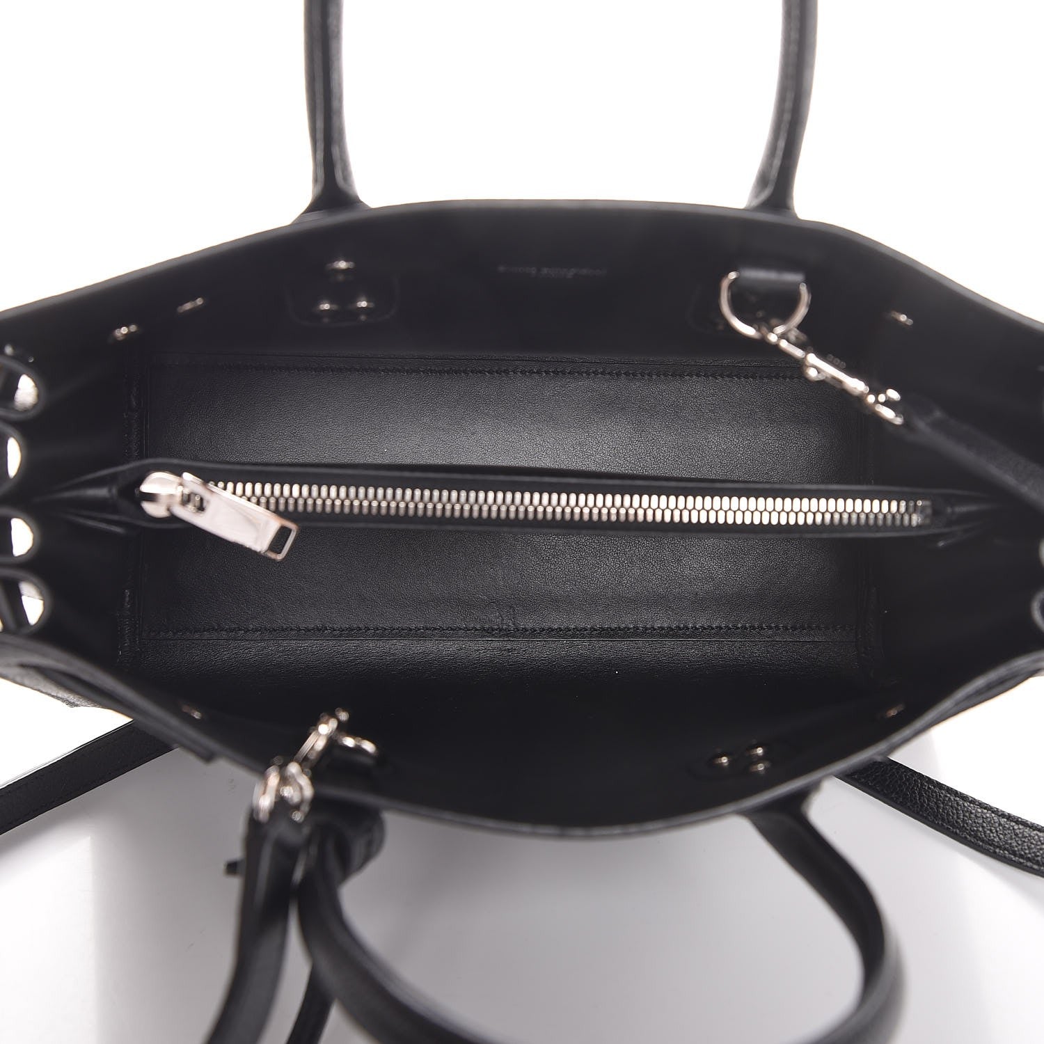 Saint Laurent Grained Calfskin Baby Sac De Jour Black 5 of 8