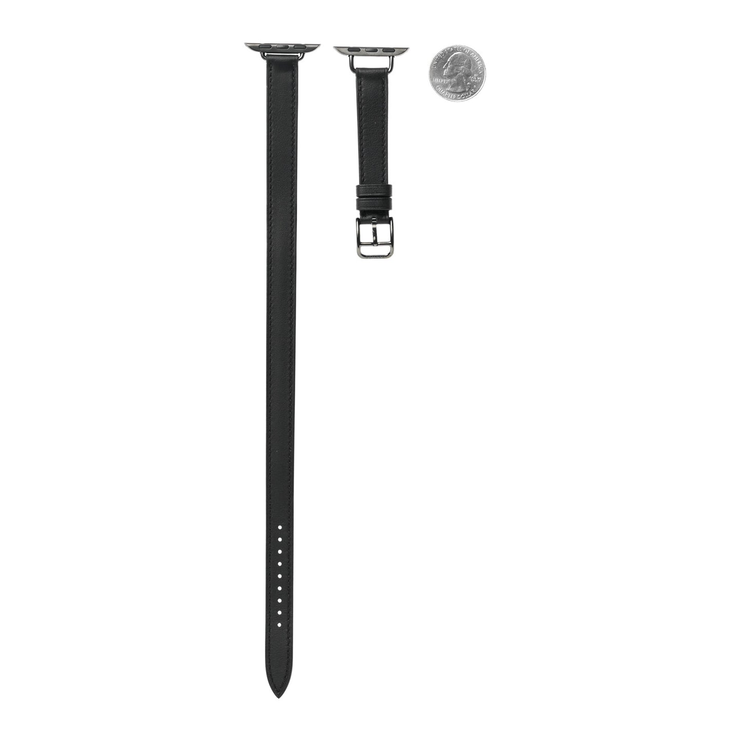 Swift Apple Watch Double Tour Strap Black