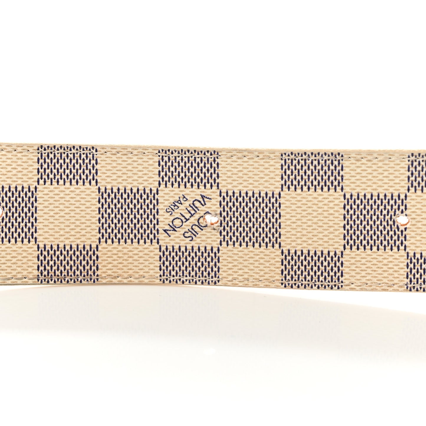 Damier Azur LV Initiales Belt 90 36