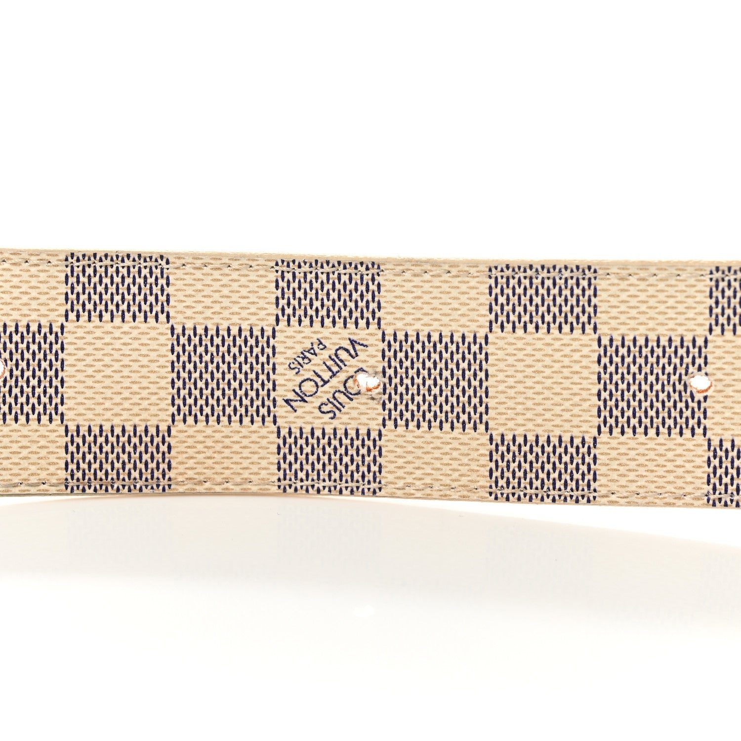 Louis Vuitton Damier Azur LV Initiales Belt 90 36 9 of 9