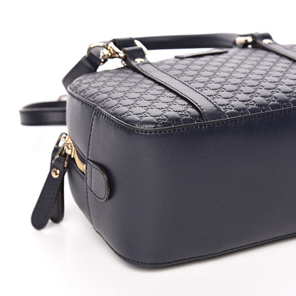 Gucci Soft Microguccissima Small Crossbody Bag Blue 8 of 10