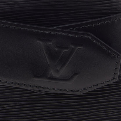Louis Vuitton Epi Sac D'Epaule Black 8 of 9
