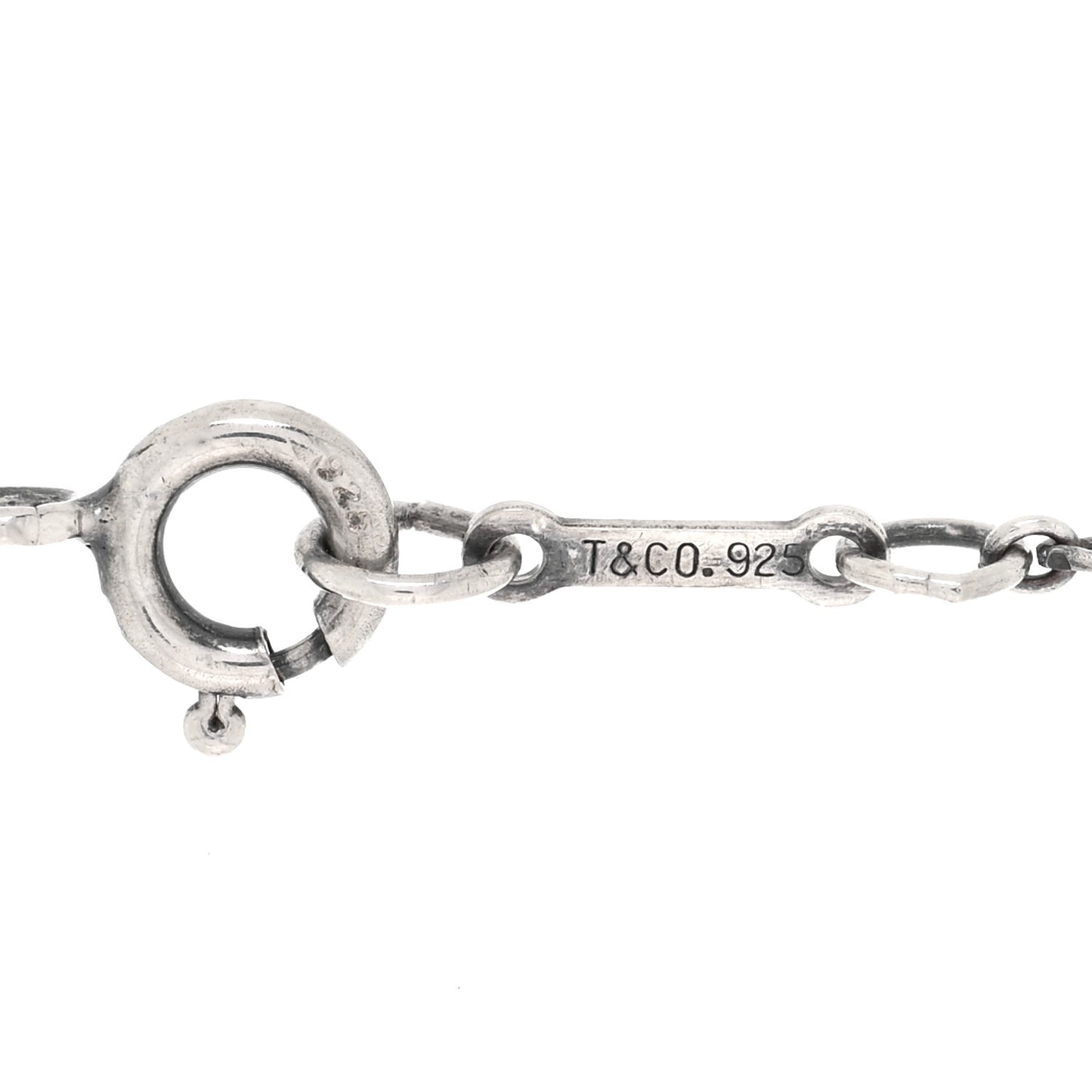 Sterling Silver Elsa Peretti Apple Pendant Necklace