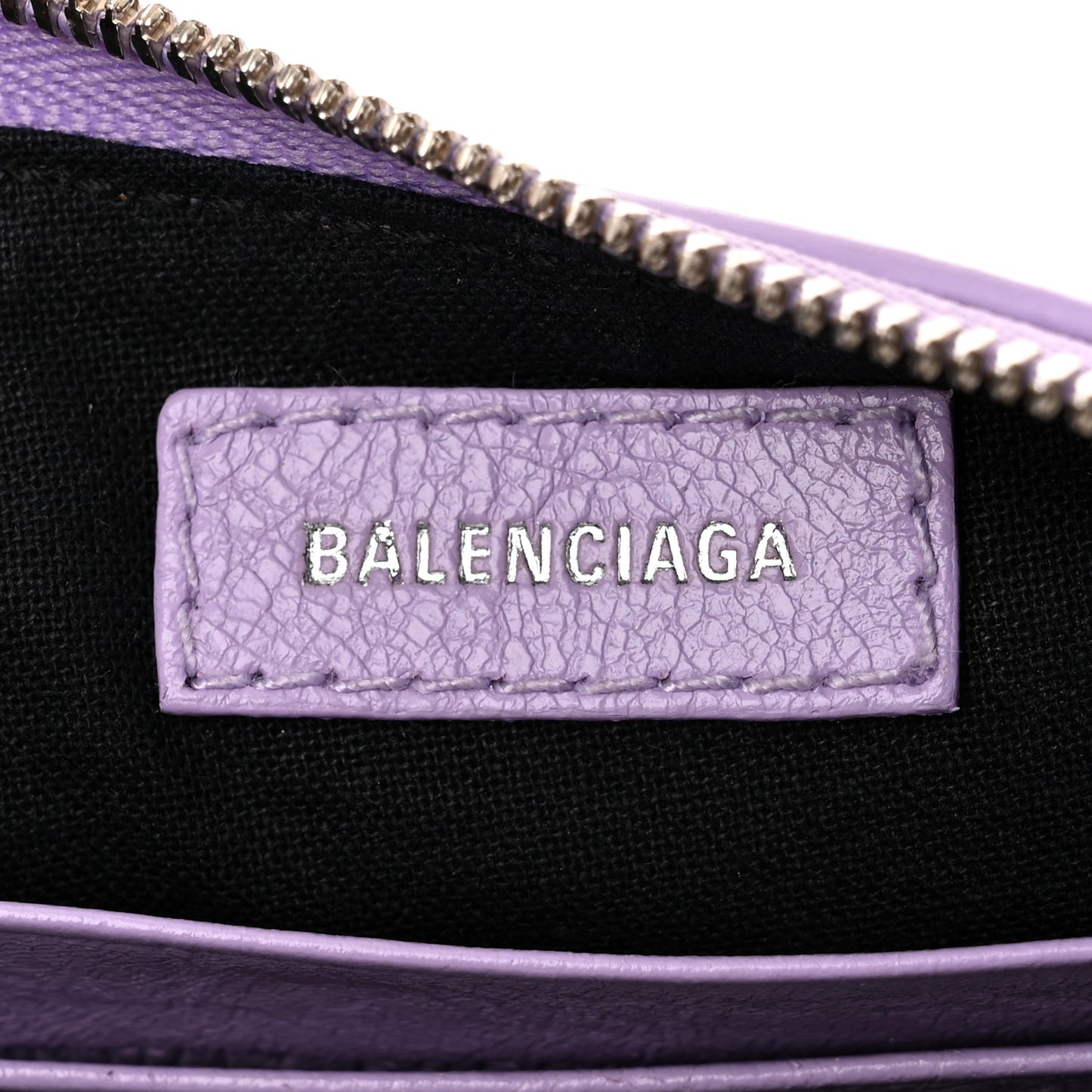 Agneau Arena Le Cagole Mini Purse With Chain Lilac