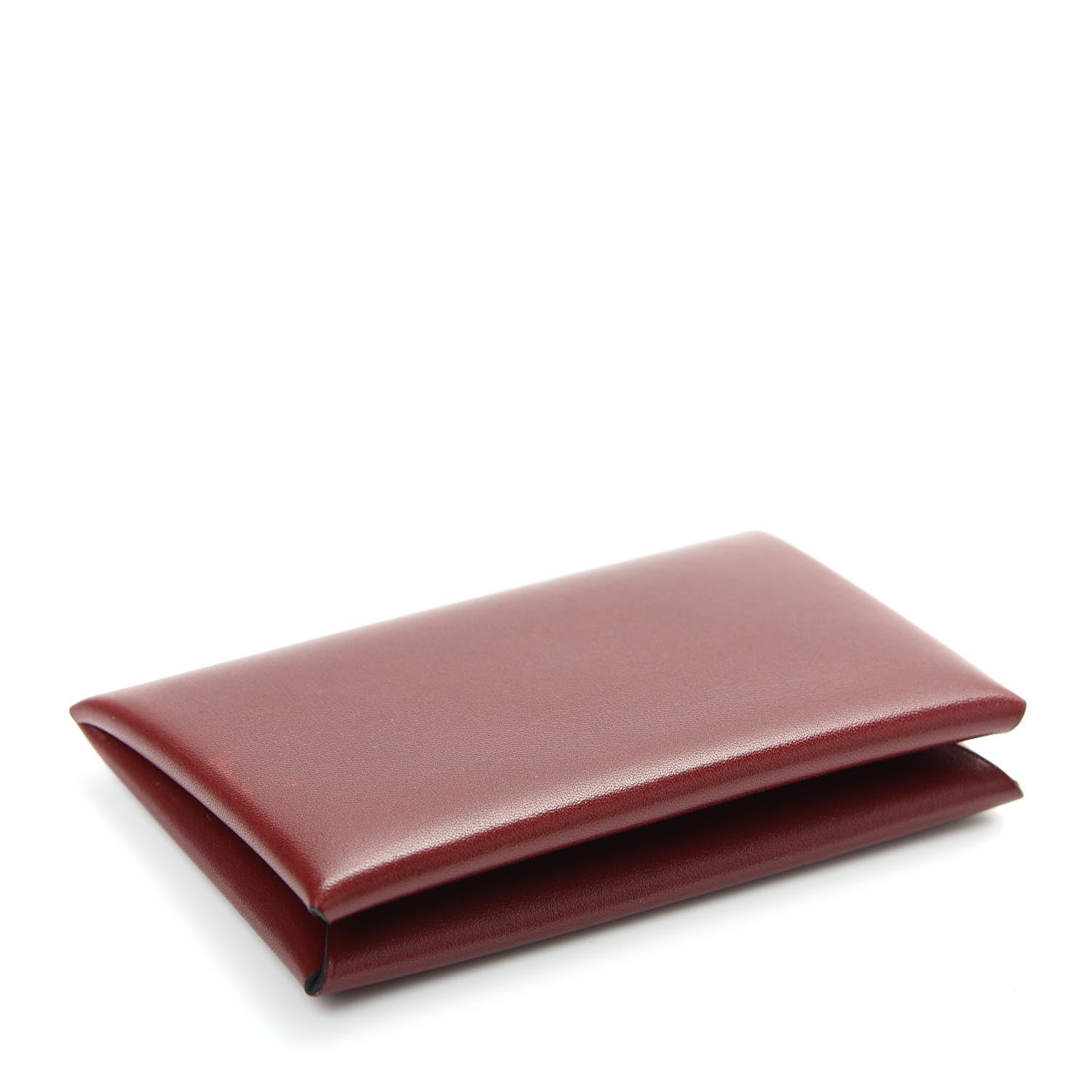 Hermes Box Calvi Card Case Rouge H 4 of 8