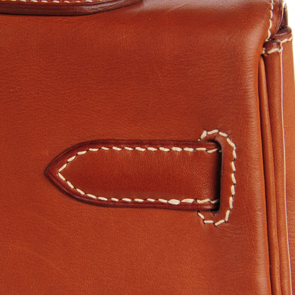Hermes Natural Barenia Kelly Retourne 35 Fauve 21 of 23