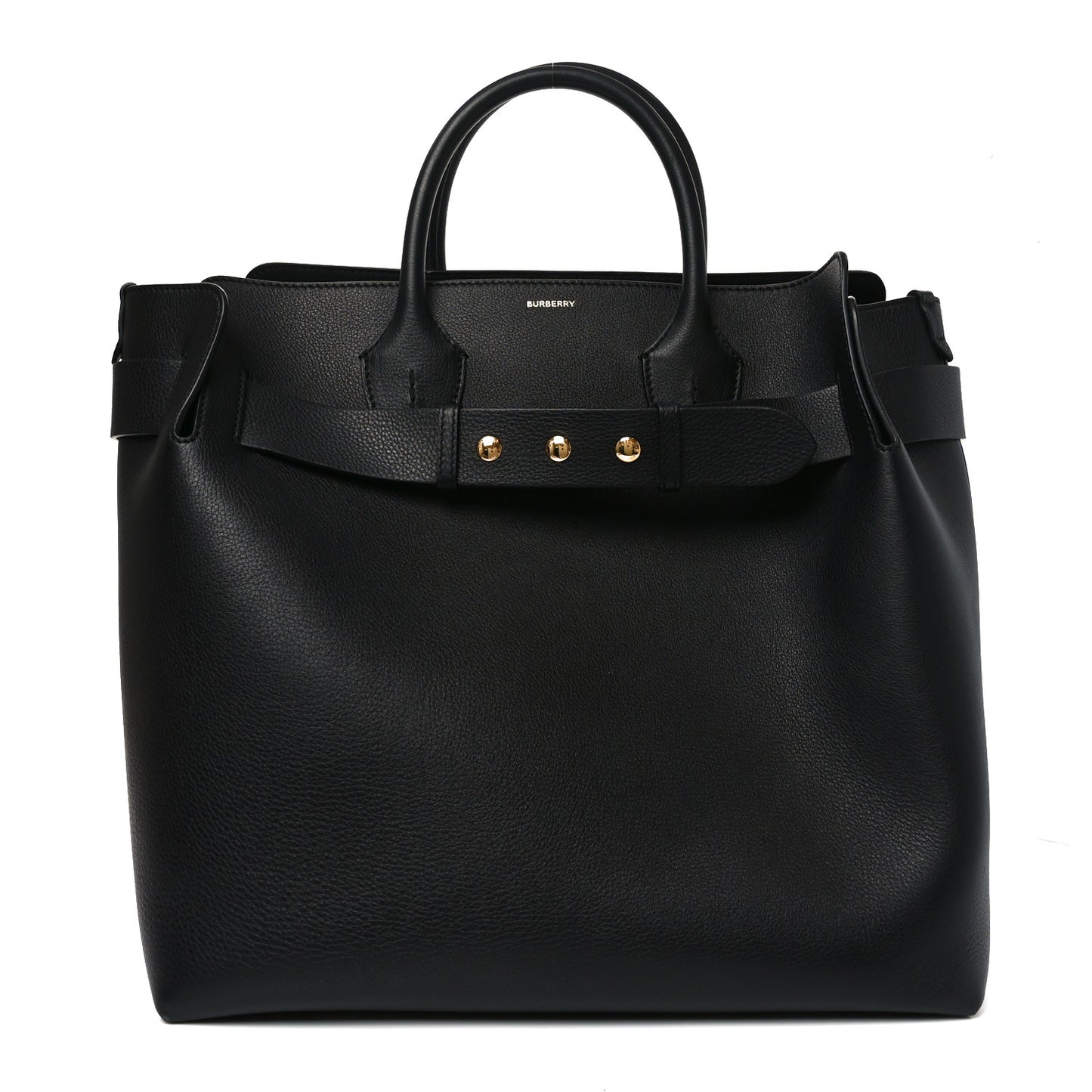 Marais Calfskin Large Belt Bag Black