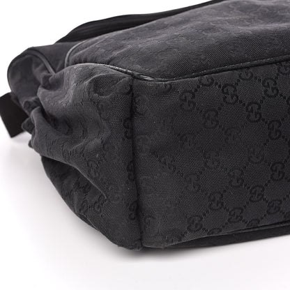 Gucci Monogram Large Diaper Bag Black 8 of 11