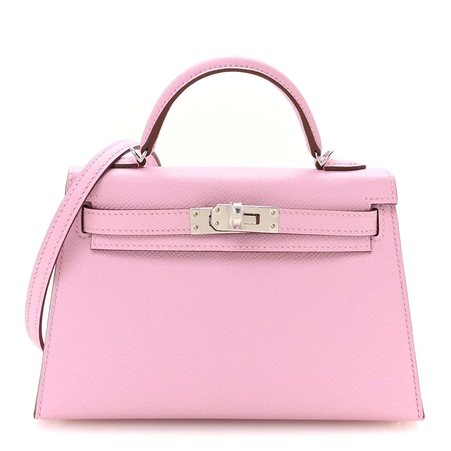 Epsom Mini Kelly Sellier 20 Mauve Sylvestre