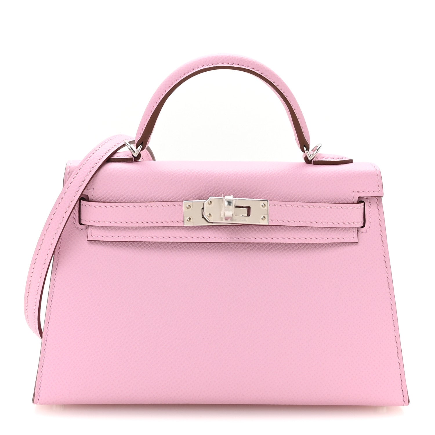 Hermes Epsom Mini Kelly Sellier 20 Mauve Sylvestre 1 of 10