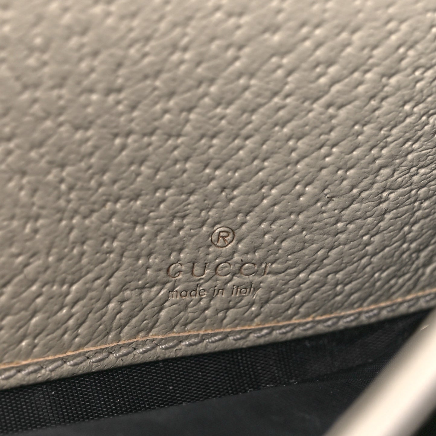 GG Supreme Monogram Web Ophidia Continental Wallet Beige White