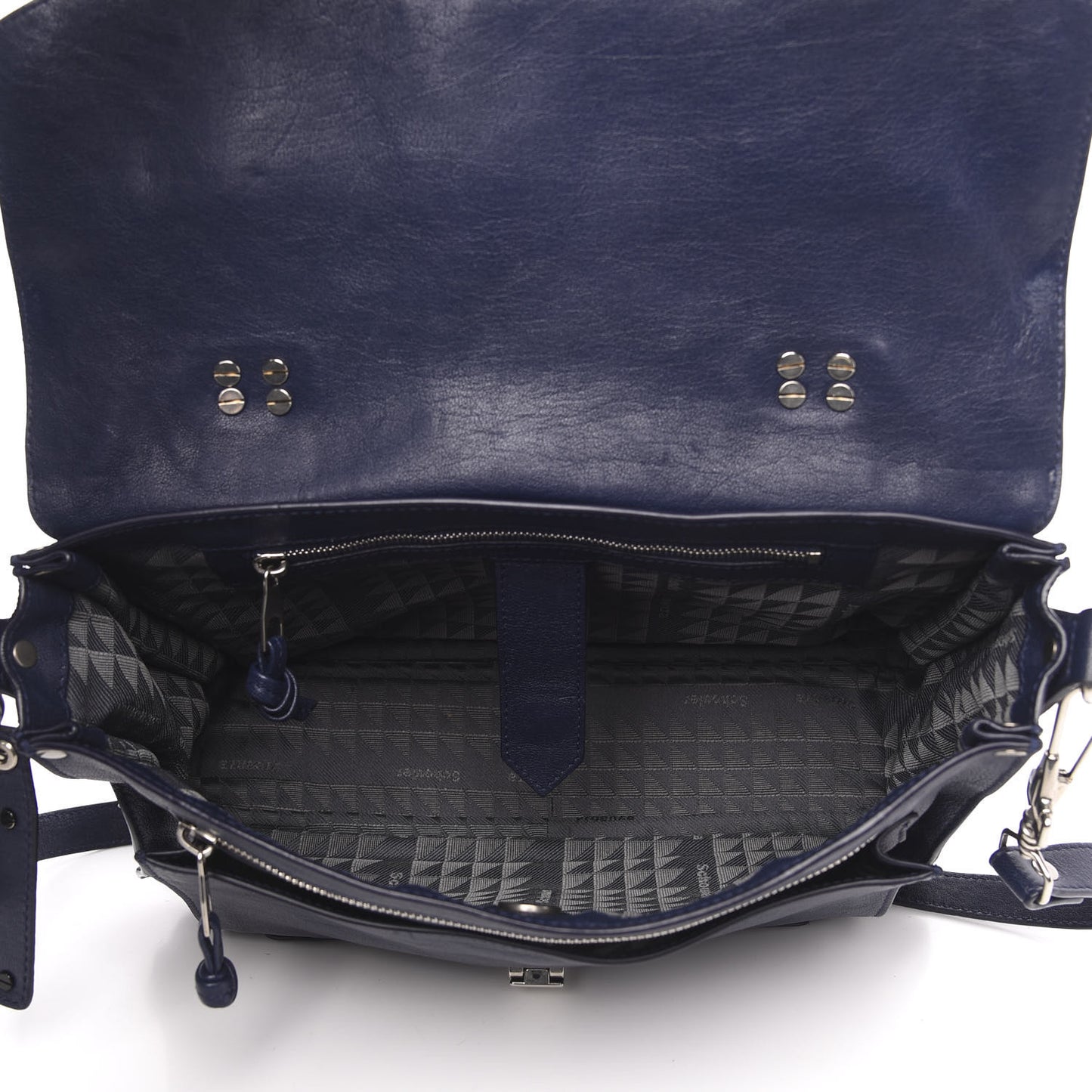 Lambskin Medium PS1 Satchel Midnight