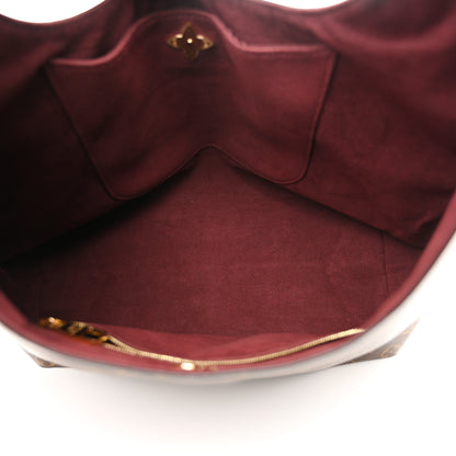 Louis Vuitton Monogram Flower Hobo Bordeaux 5 of 10