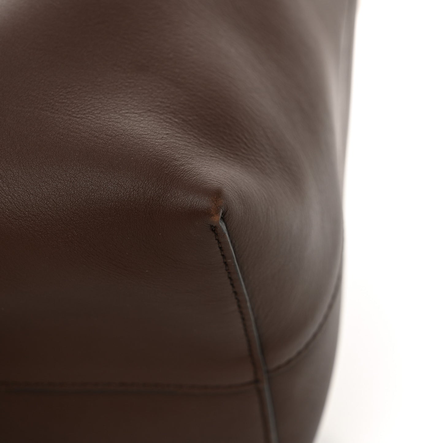 Calfskin Medium N/S Park Tote Chocolate