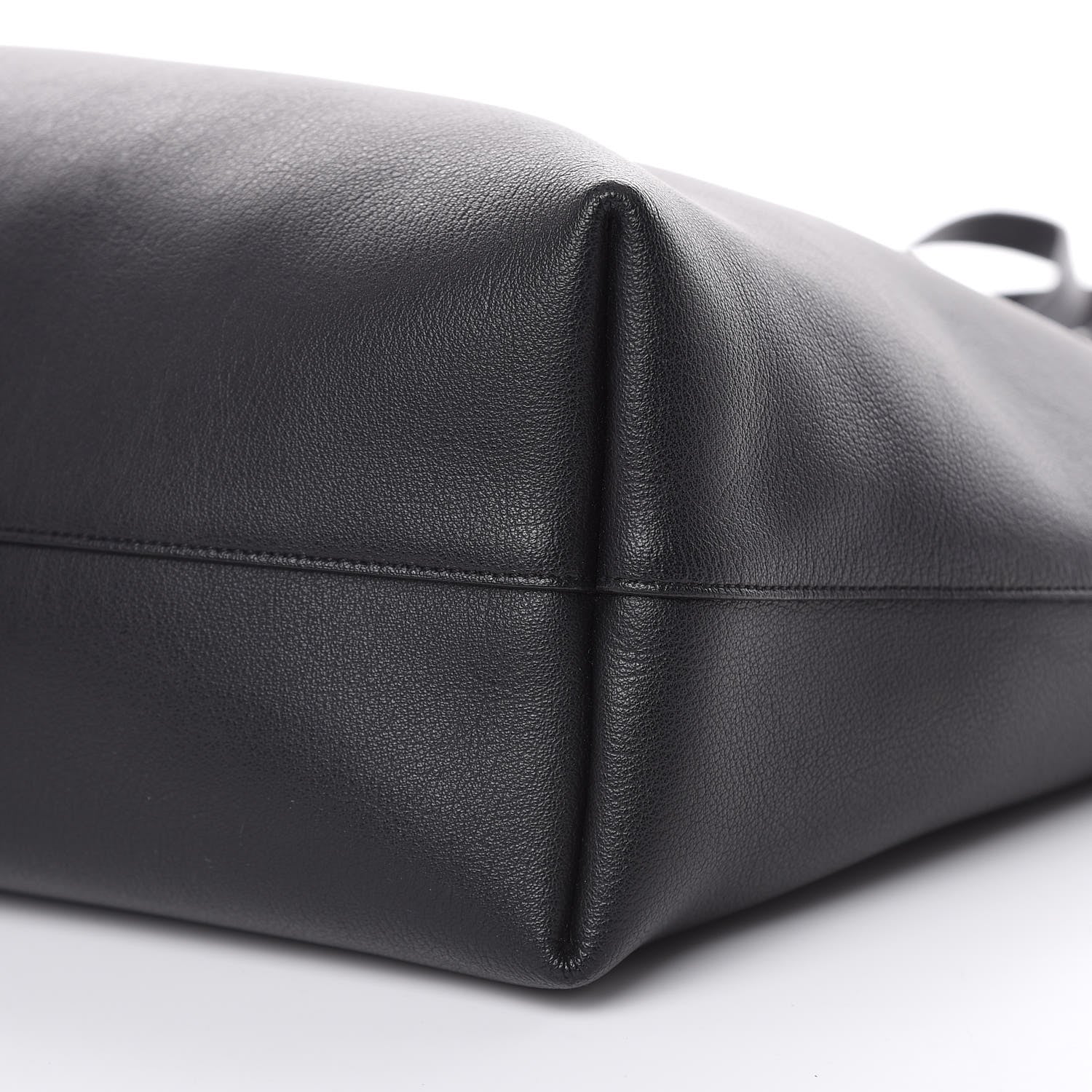 Saint Laurent Calfskin Large Shopping Tote Black 11 of 13