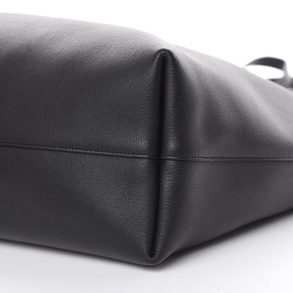 Saint Laurent Calfskin Large Shopping Tote Black 11 of 13