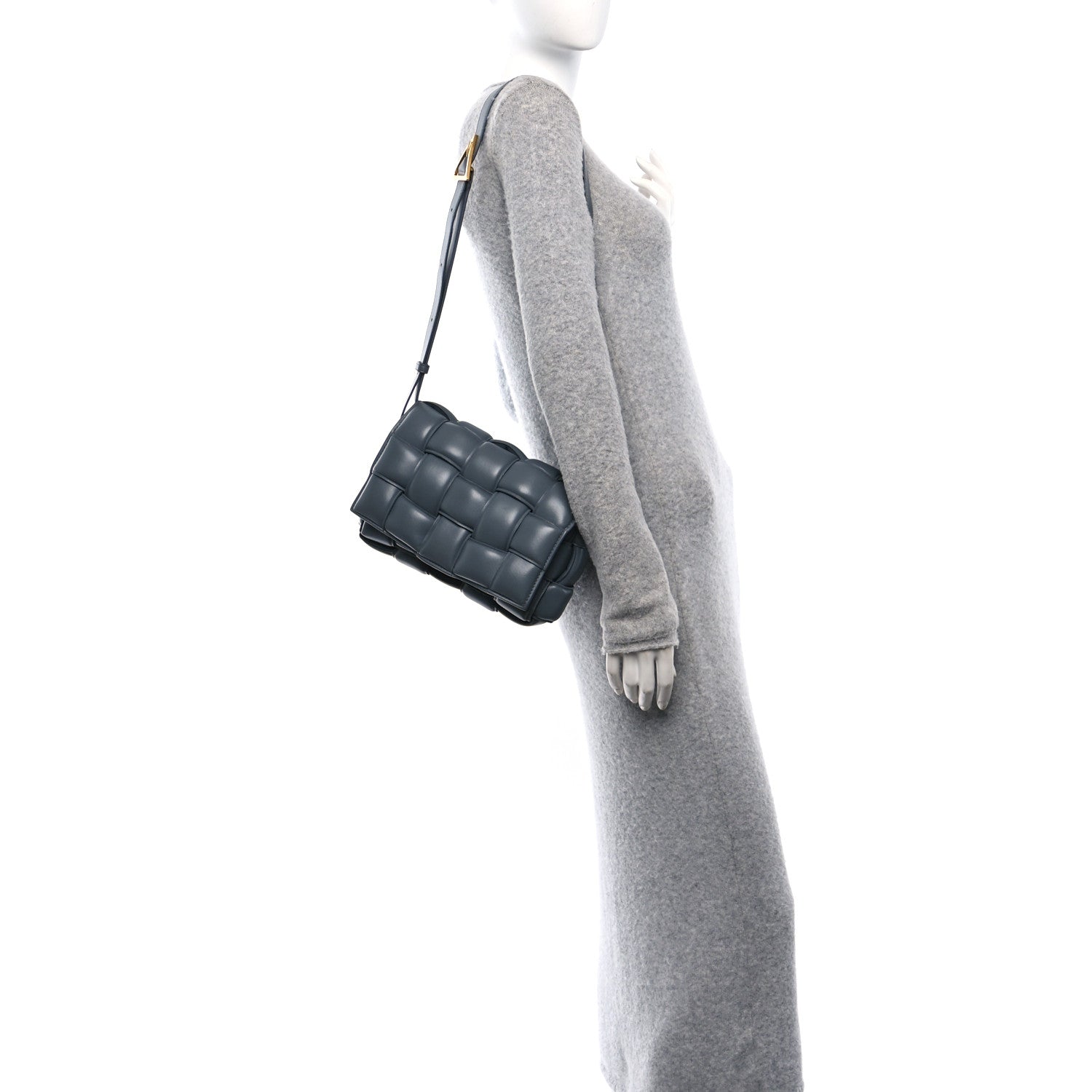 Bottega Veneta Nappa Maxi Intrecciato Padded Cassette Crossbody Bag Thunder 2 of 11