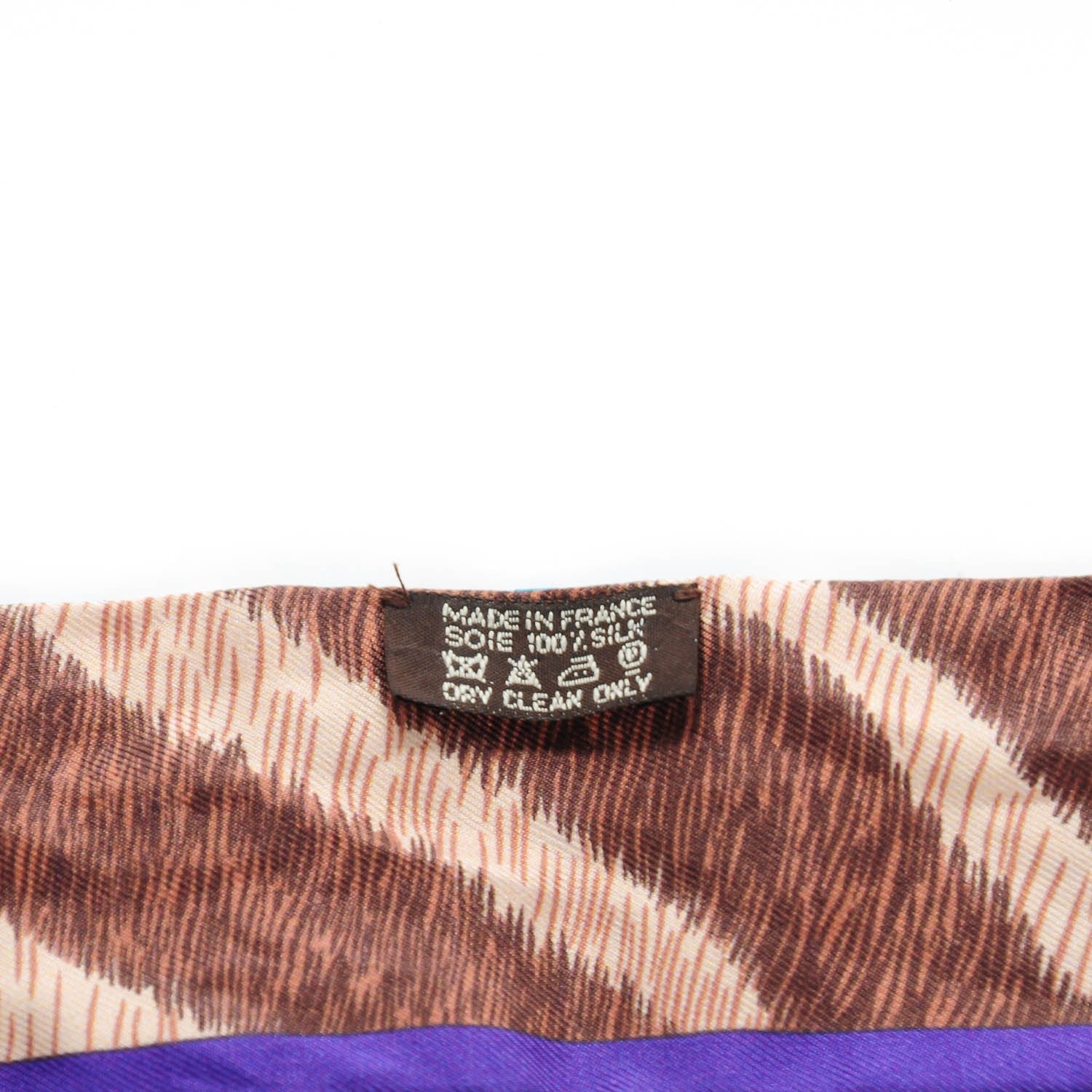 Hermes Silk Pelages et Camouflage Twilly 3 of 5