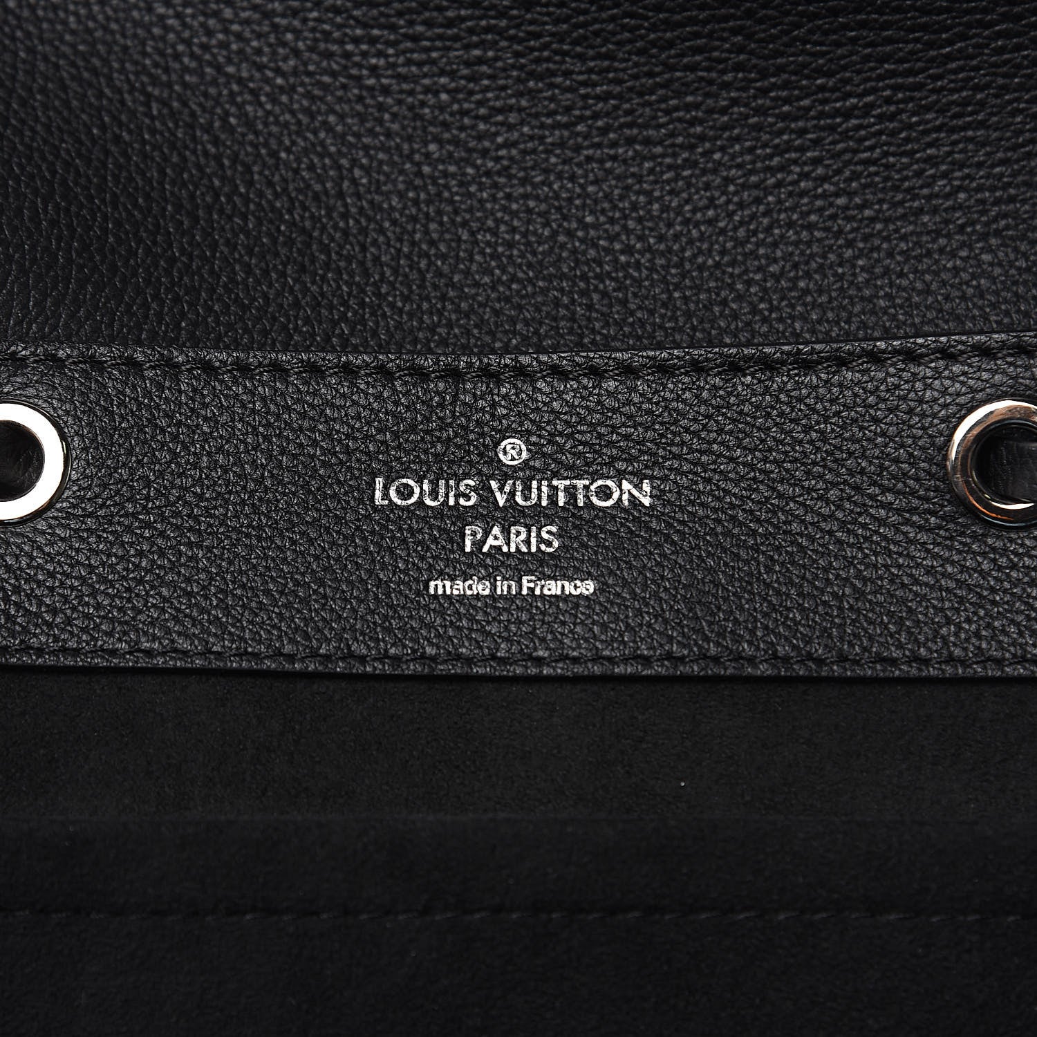 Louis Vuitton Calfskin Lockme Backpack Black 6 of 11